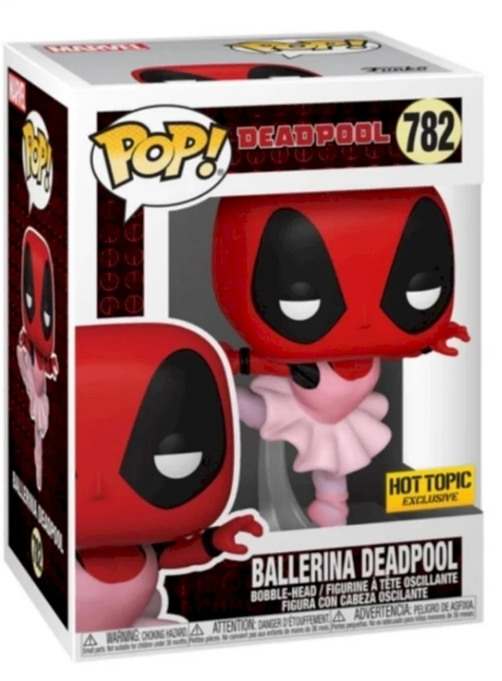 Figurka Funko POP Ballerina Deadpool 782 Hot Topic Exc *Na zamówienie – zdjęcie 3