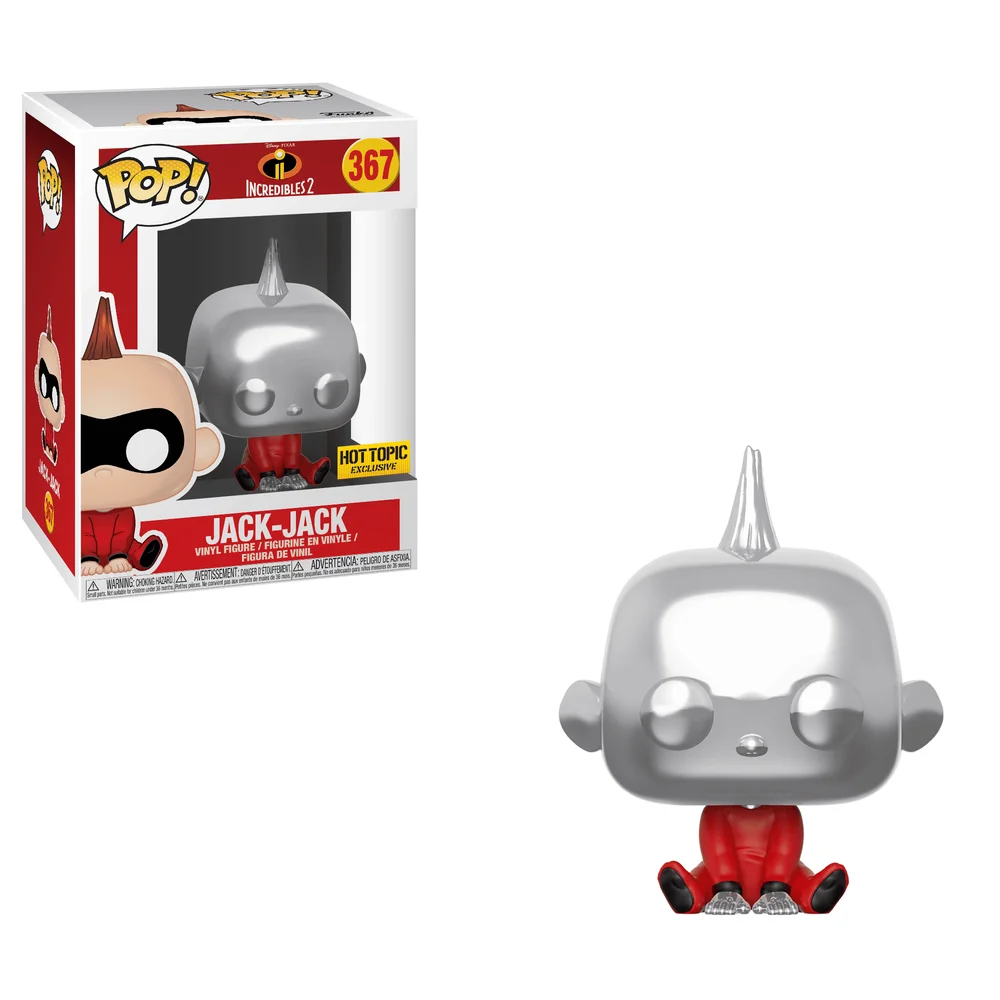 Funko POP! Pixar Incredibles 2 - Jack-Jack (Chrome) 367 (Exclusive) *Na zamówienie
