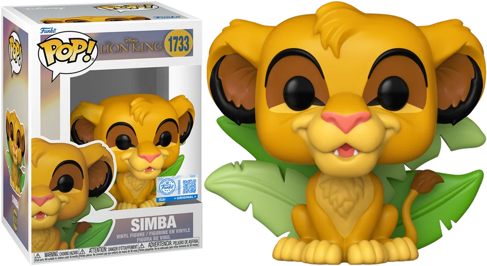 Figurka Funko POP! The Lion King - Simba with Leaves #1733 Special Edition