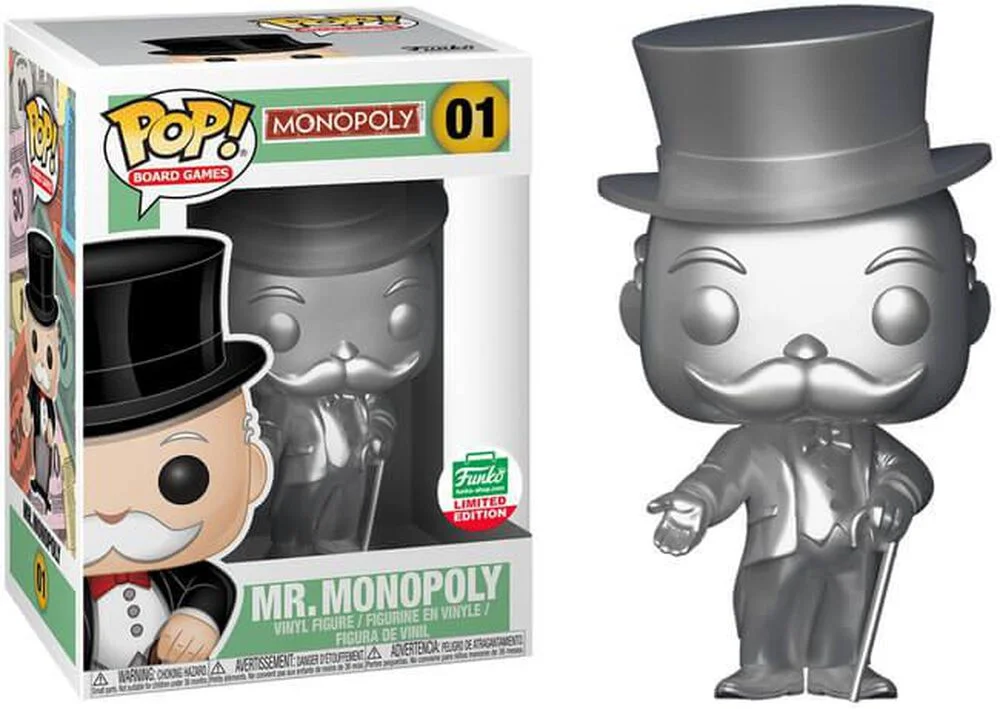 Funko POP! Monopoly Uncle Pennybags (SL) 01 (Exclusive) *Na zamówienie