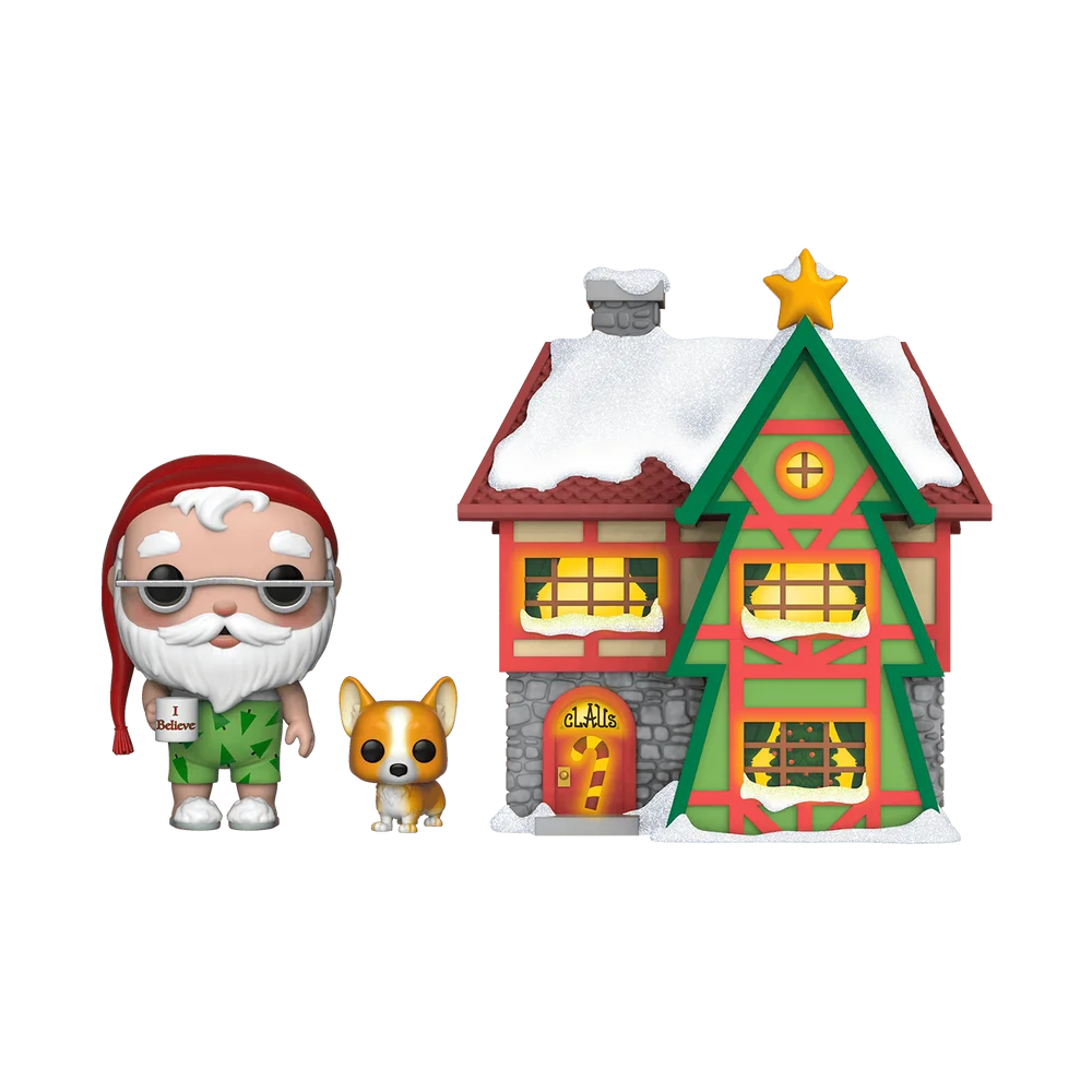 Funko POP! Peppermint Lane Town Santa Claus & Nutmeg with House 01 *Na zamówienie
