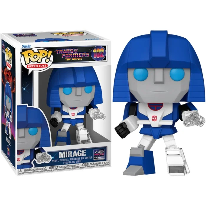Funko POP! The Transformers: The Movie (1986) - Mirage #182