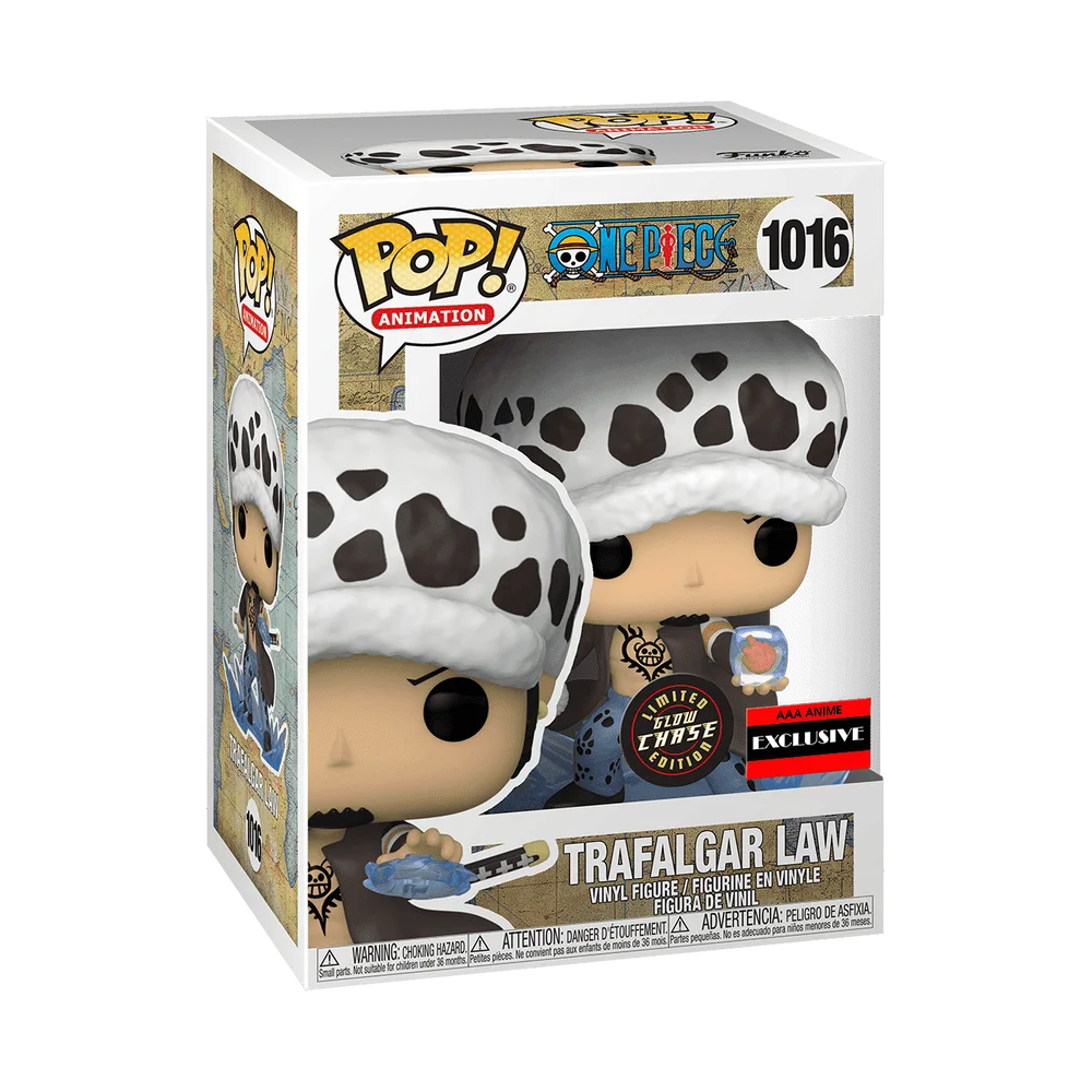 Funko POP! One Piece Trafalgar Law with Kikoku (Chase) (Glow) 1016 (Chase) *Na zamówienie