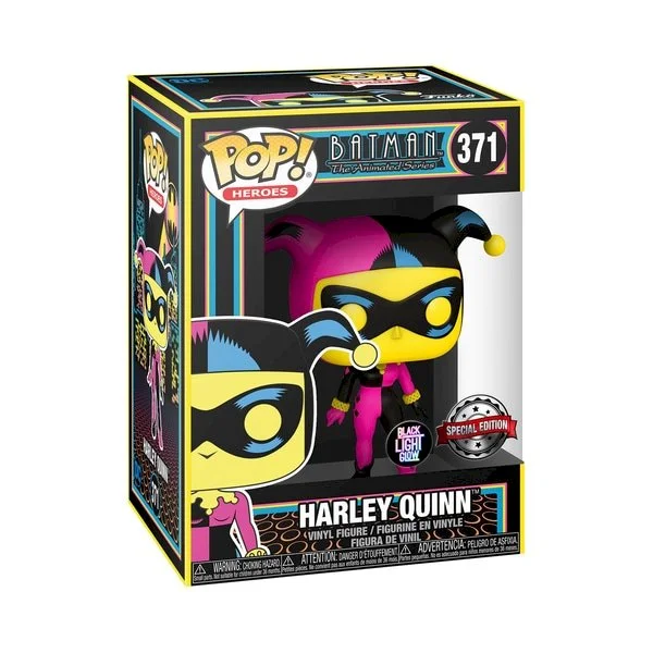 Figurka Batman Funko POP Harley Quinn 371 Black Light Glow – zdjęcie 3