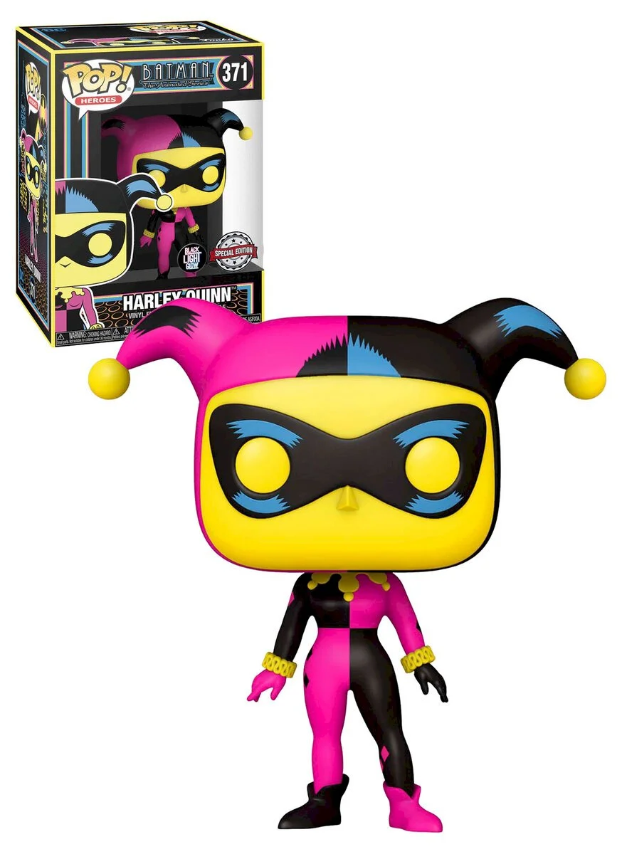 Figurka Batman Funko POP Harley Quinn 371 Black Light Glow