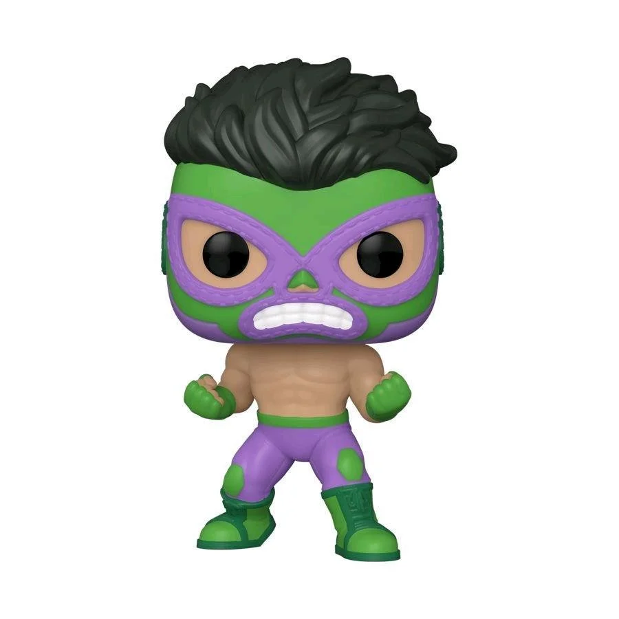 Figurka Funko POP! Marvel Lucha Libre - Hulk El Furioso #708 *Uszkodzony box