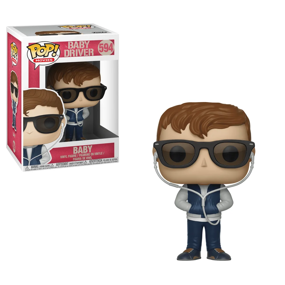 Funko POP! Baby Driver Movies - Baby Driver - Baby w/ Chase 594 (Chase) *Na zamówienie