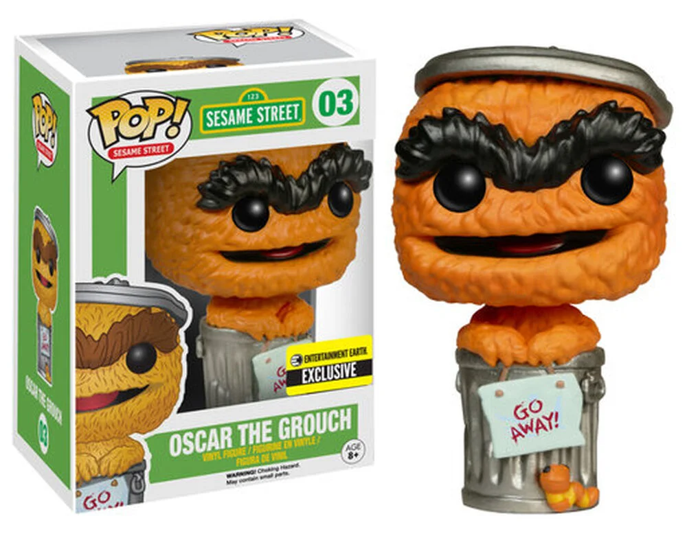 Funko POP! Sesame Street Orange Oscar Grouch 3 (Exclusive) *Na zamówienie