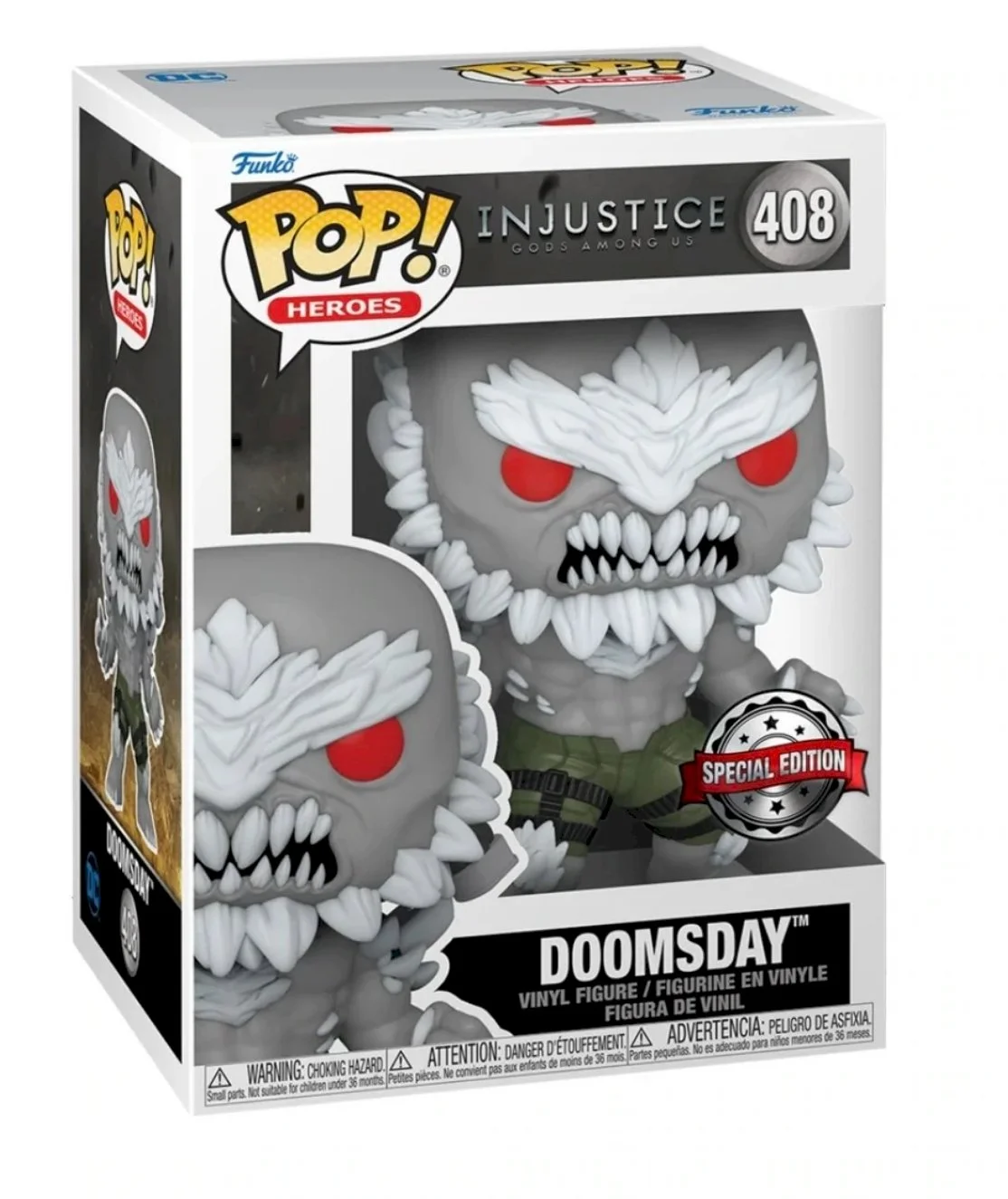 Figurka Funko POP! DC Injustice Gods Among US: Doomsday Special Edition #408 – zdjęcie 3
