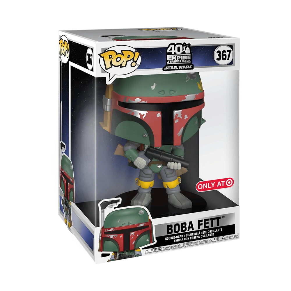Funko POP! Star Wars Star Wars: 10" Boba Fett 367 (Exclusive) *Na zamówienie