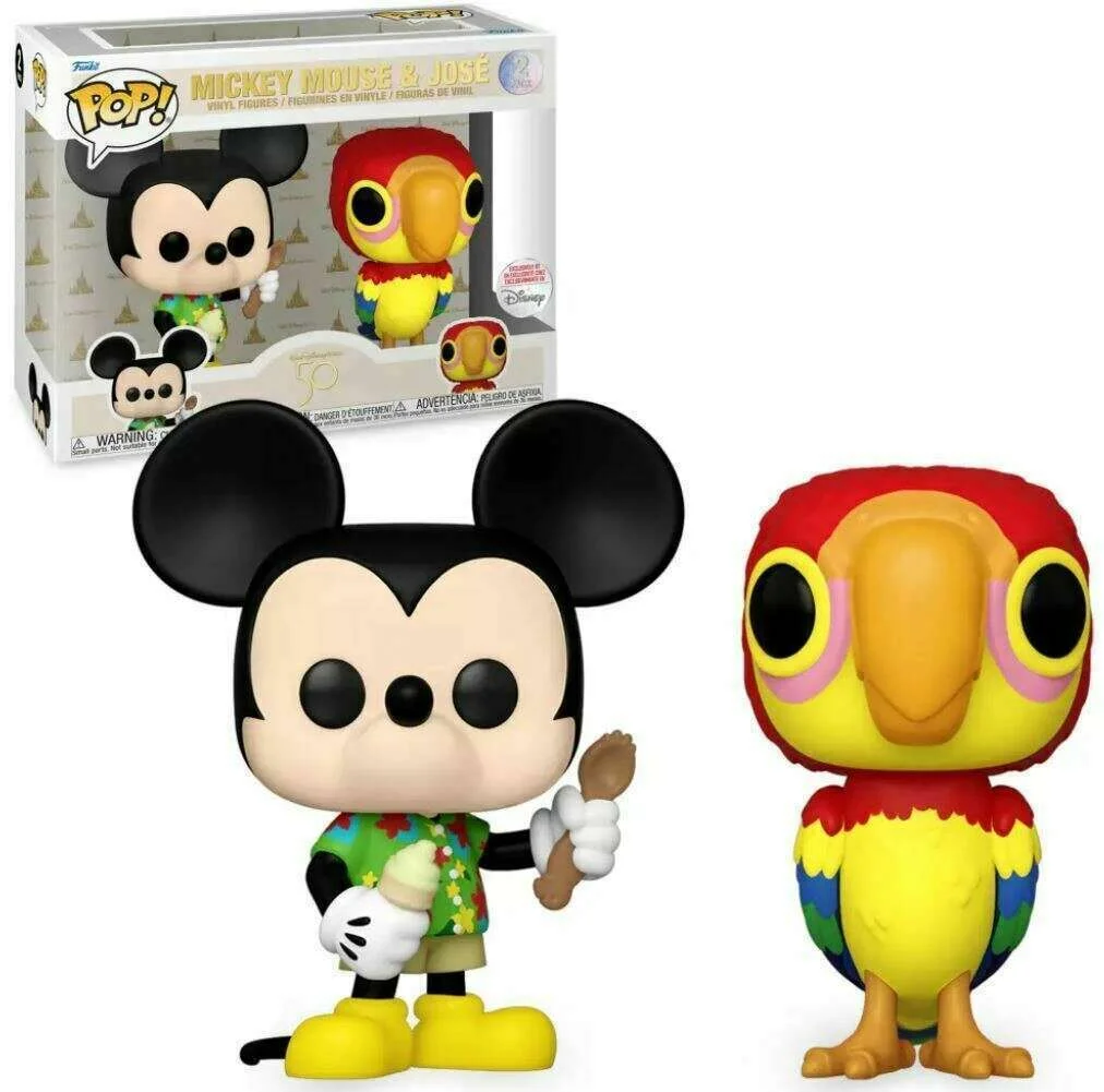 Figurka Funko POP! Walt Disney Mickey Mouse & Jose [2-Pack] Disney Store *Na zamówienie