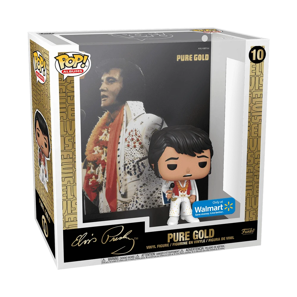Funko POP! Elvis Presley Albums Elvis - Pure Gold 10 (Metallic) *Na zamówienie