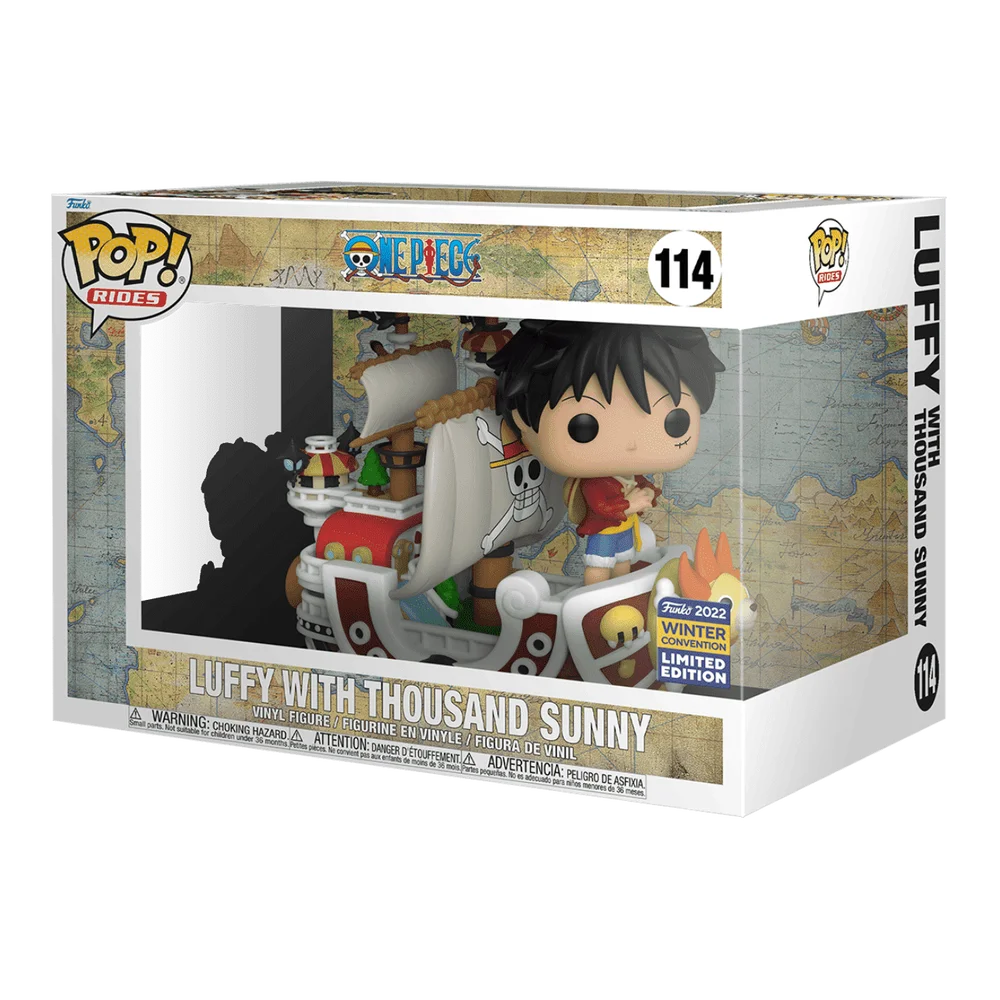Funko POP! One Piece Luffy With Thousand Sunny 114 (Winter Convention) *Na zamówienie