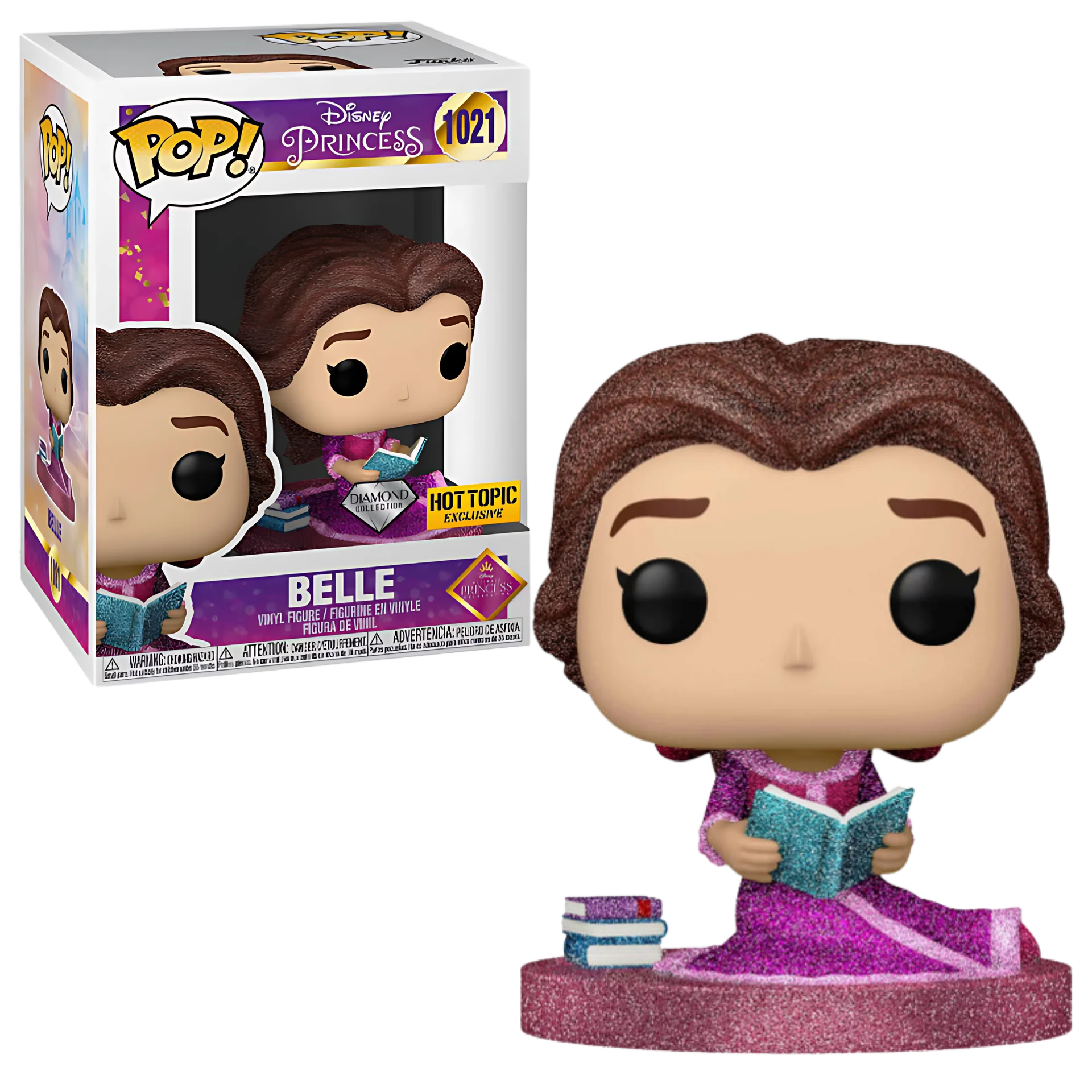 Figurka Funko POP! Disney Princess Belle (Diamond)(Hot Topic) #1021 *Na zamówienie