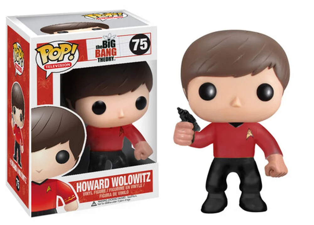 Funko POP! The Big Bang Theory Teoria Wielkiego Podrywu: Howard Star Trek #75