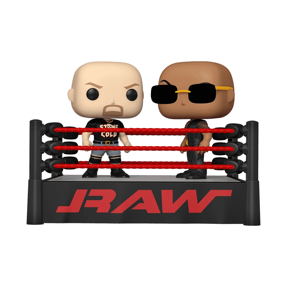 Funko POP! WWE Moments "Stone Cold" Steve Austin and the Rock 5 *Na zamówienie