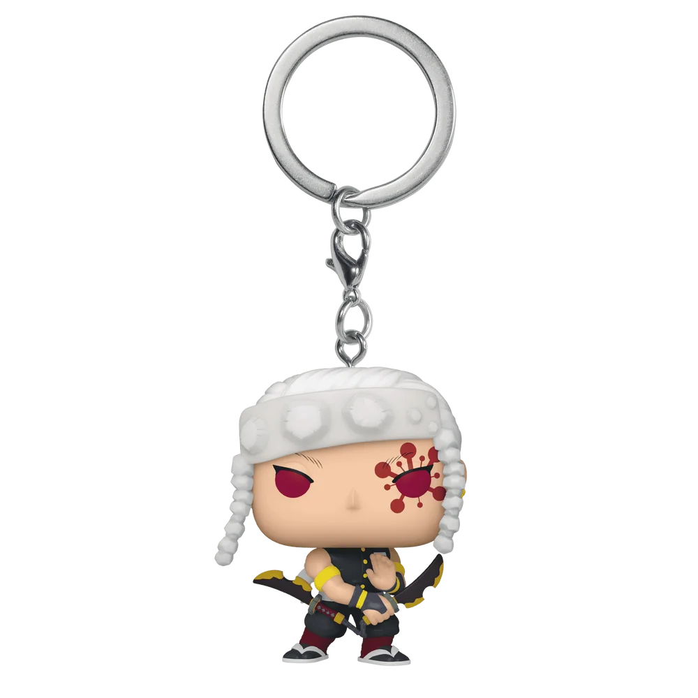 Funko POP! Demon Slayer Keychain Tengen Uzui with Nichirin Cleavers (Exclusive) *Na zamówienie