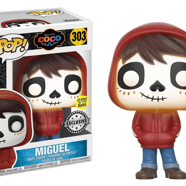 Funko POP! Pixar COCO - painted face Miguel (gl) 303 (Glow in the Dark) *Na zamówienie