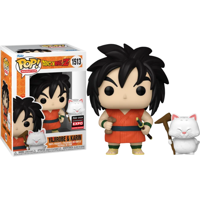 Figurka Funko POP! Dragon Ball Z Dragon Ball Z 1513 - Yajirobe with Korin Pop! Vinyl Figure  (2024 Entertainment Expo Convention Exclusive)