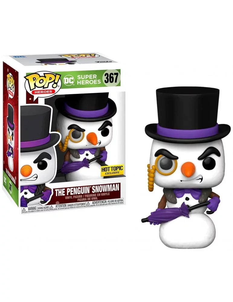Figurka Batman Funko POP! Penguin Snowman 367 HotTopic Exclusive