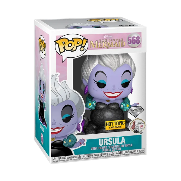Funko POP! Disney Disney: Villans S2- Ursula(DGLT) 568 (Exclusive) *Na zamówienie