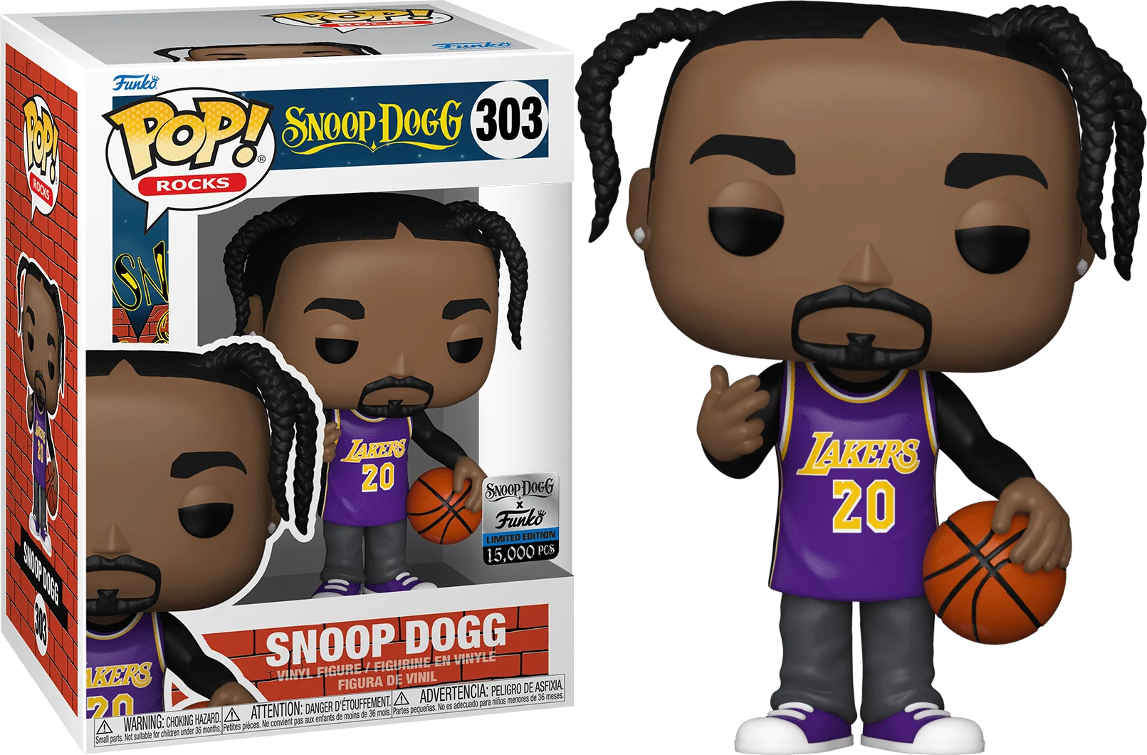 Figurka Funko Pop! Rocks: Snoop Dogg (Funko)(15,000 Pcs) #303* Na zamówienie