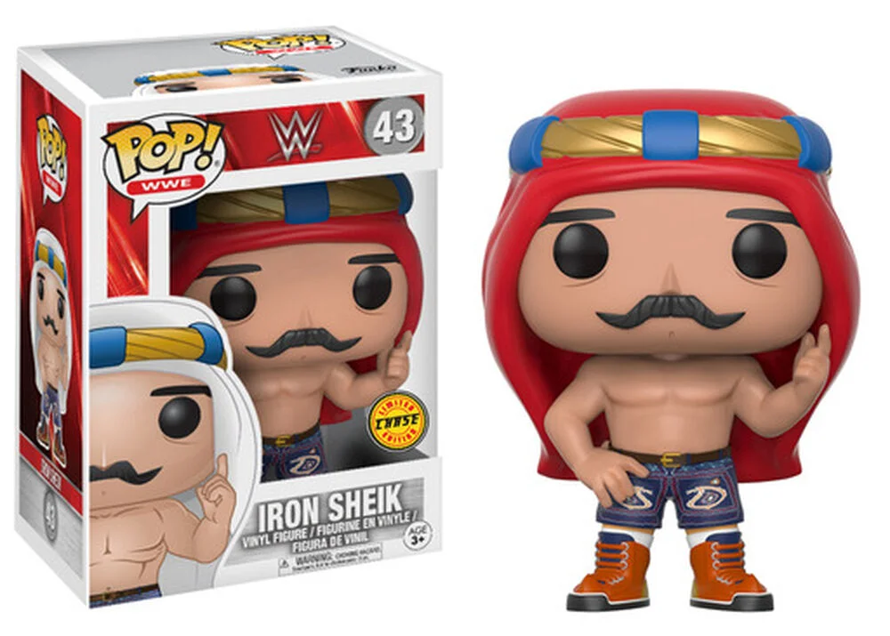Funko POP! WWE S6 - Iron Sheik Old School w/CHASE 43 (Chase) *Na zamówienie