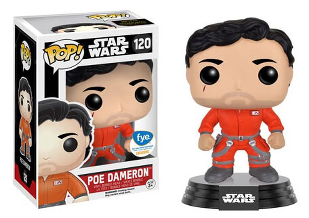 Funko POP! Star Wars Poe Dameron X-Wing Jumpsuit #120