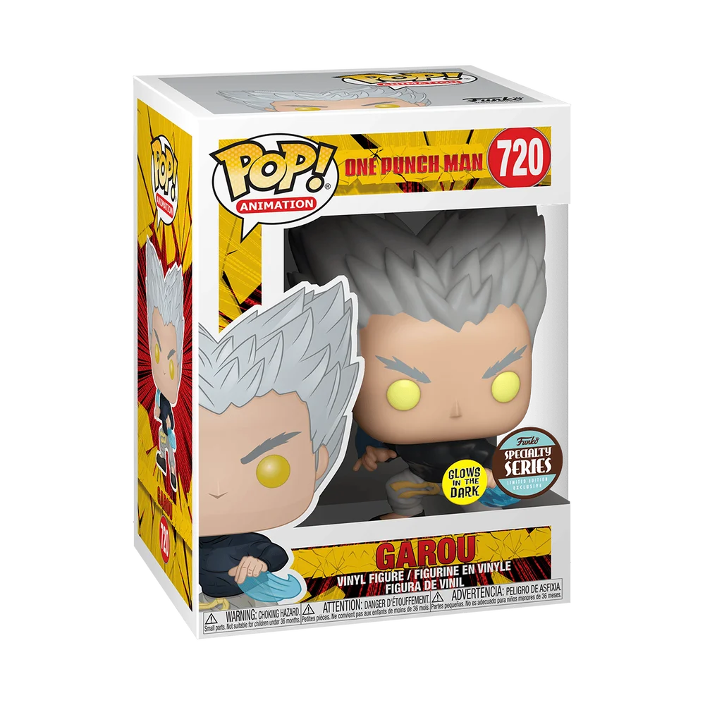 Funko POP! One Punch Man Animation: OPM- Garou Flowing Water (TRL)(GW) 720 (Glow) *Na zamówienie