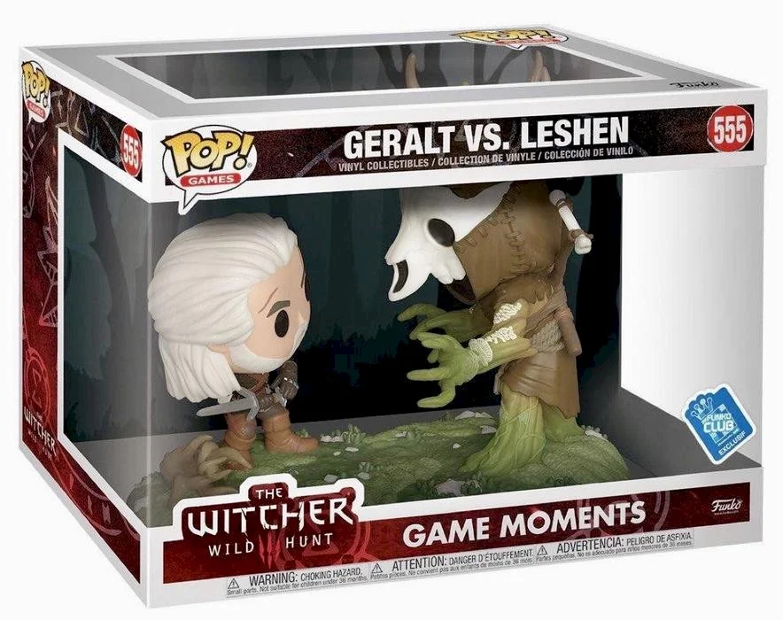 Figurka Funko POP! Wiedźmin The Witcher Wild Hunt - Geralt vs Leshen Special Edition #555 *Na zamówienie – zdjęcie 3