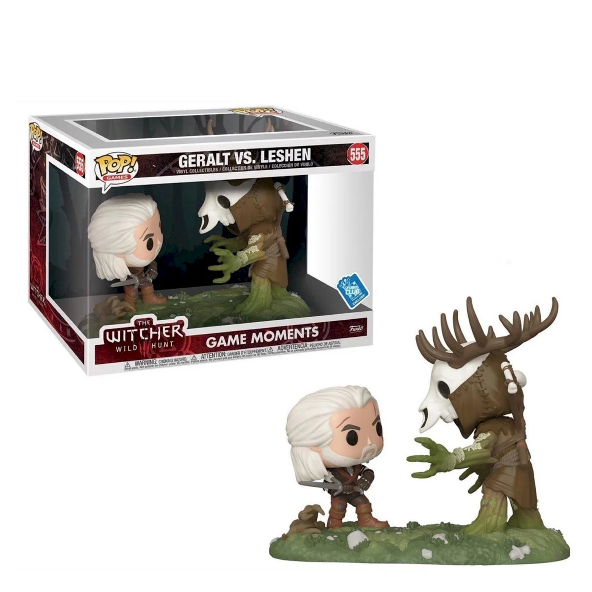 Figurka Funko POP! Wiedźmin The Witcher Wild Hunt - Geralt vs Leshen Special Edition #555 *Na zamówienie