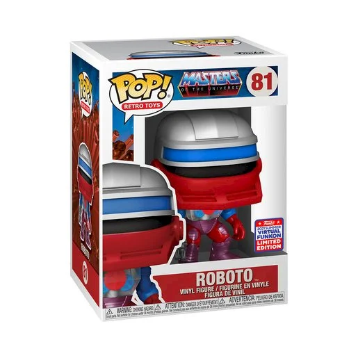 Figurka Funko POP Masters of the Universe: Roboto 81 Exc
