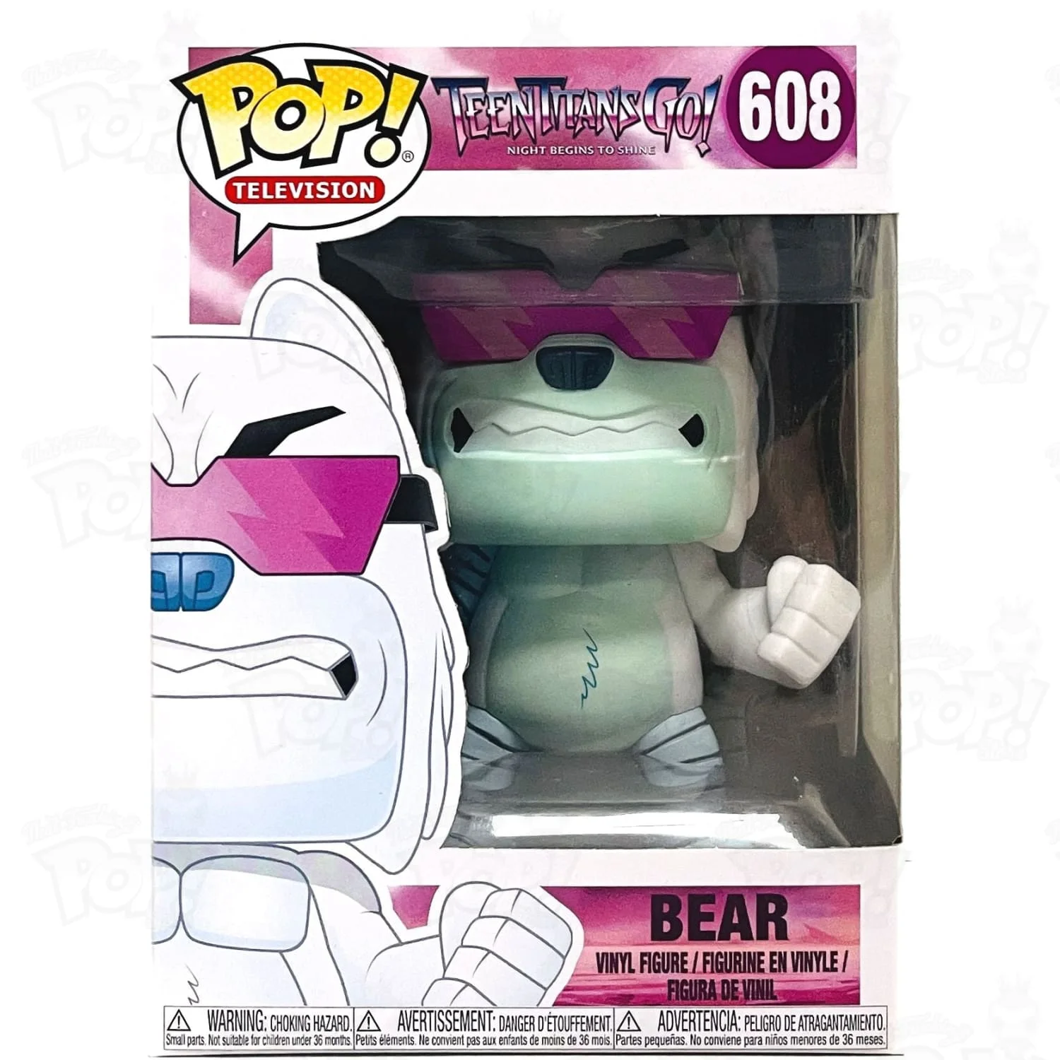 Figurka Funko POP! Teen Titans Go! Bear Toys R Us #608