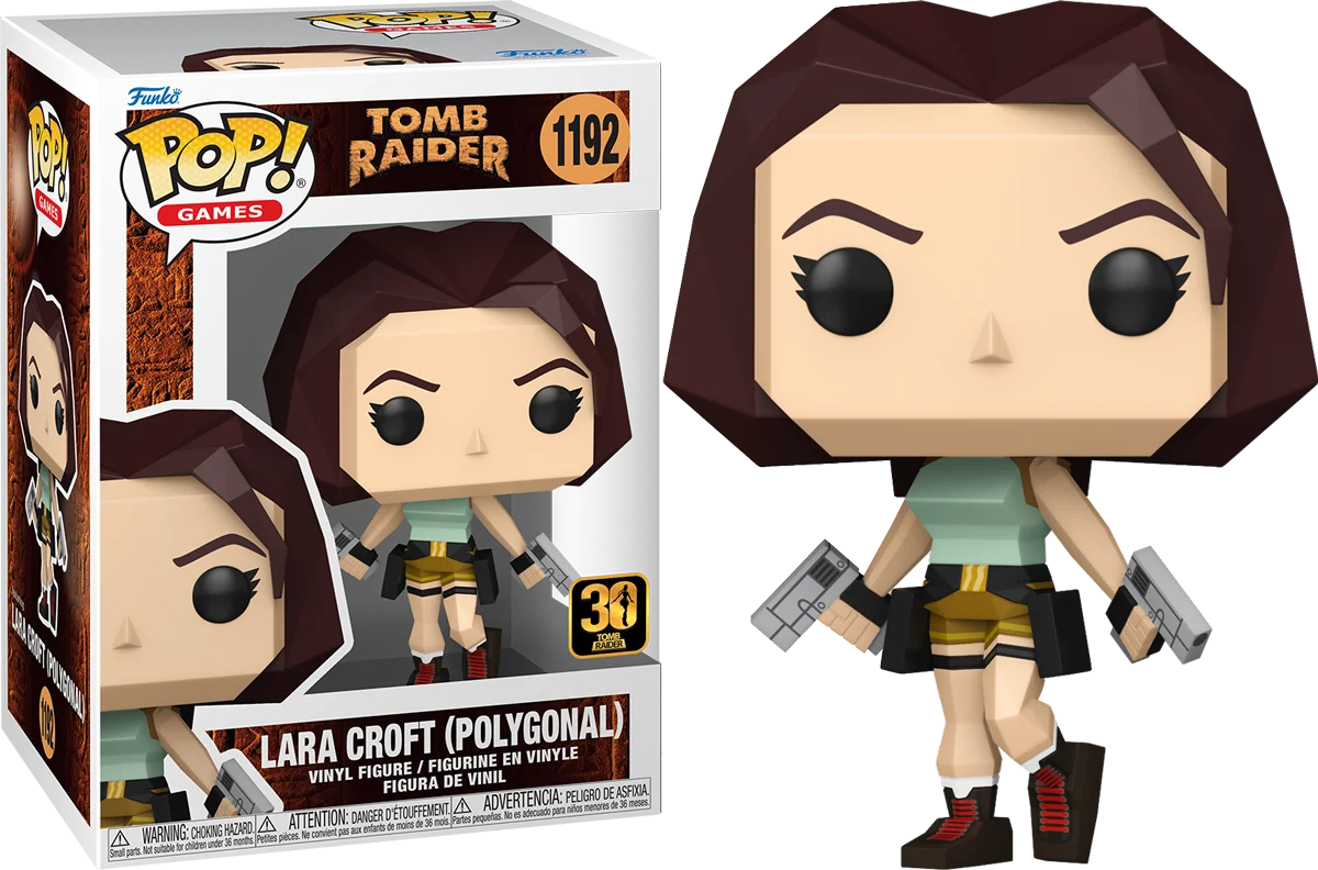 Figurka Funko POP! Tomb Raider (1996) - Lara Croft (Polygon) #1192