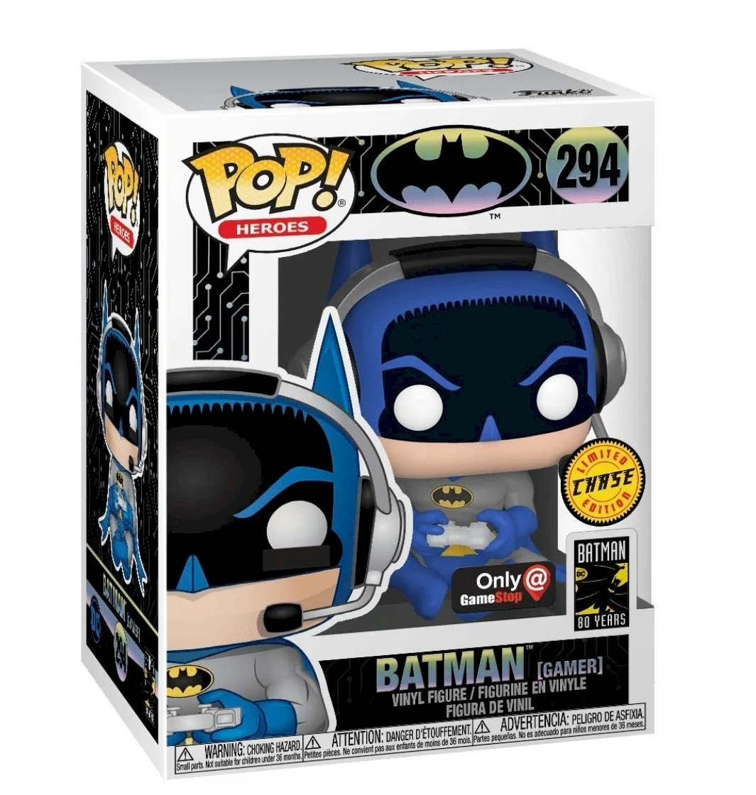 Figurka Batman Funko POP! DC Gamer Batman Sitting 294 *Na zamówienie