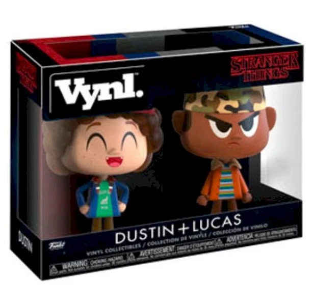 Figurka Stranger Things Funko Vynl Zestaw 2 figurek Dustin and Lucas – zdjęcie 3