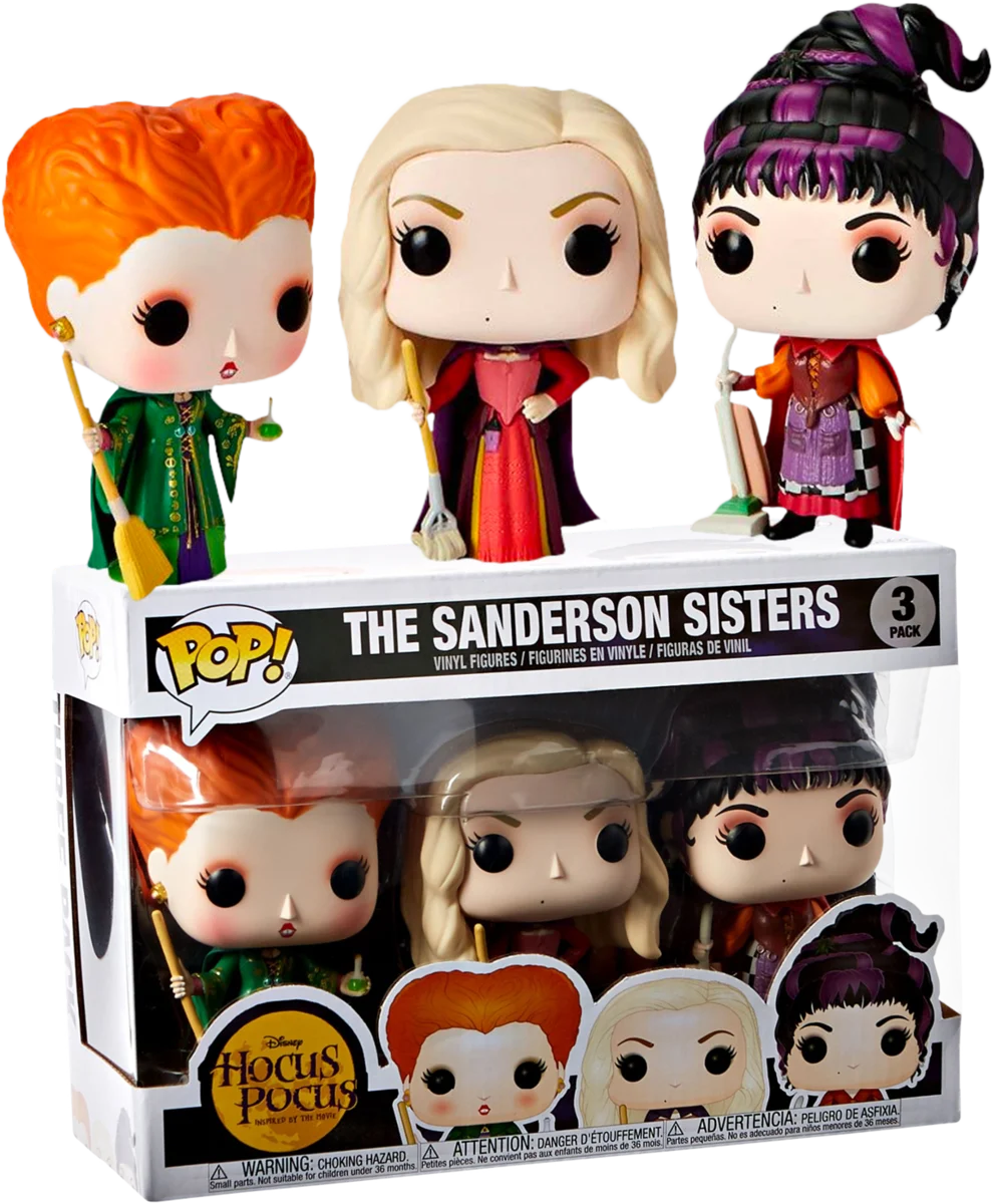 Funko POP! Zestaw 3 figurek Hocus Pocus: The Sanderson Sisters 1203 Special Edition