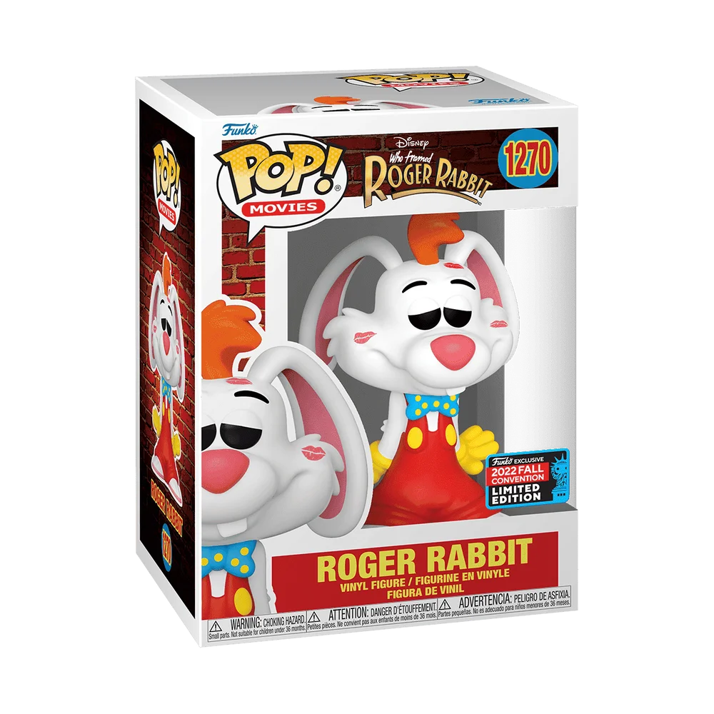 Funko POP! Who Framed Roger Rabbit? Roger Rabbit (2022 Fall Convention) 1270 (Fall Convention) *Na zamówienie