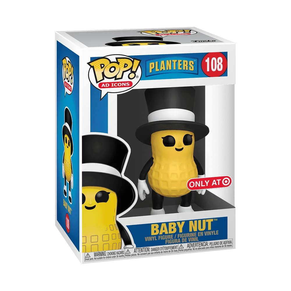 Funko POP! Ad Icons Ad Icons: Planters- Baby Peanut (T) 108 (Exclusive) *Na zamówienie