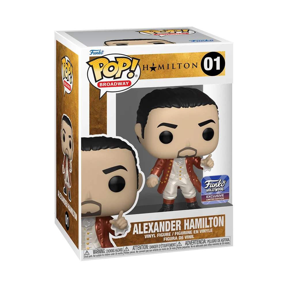 Funko POP! Hamilton Alexander Hamilton 1 (Metallic) *Na zamówienie