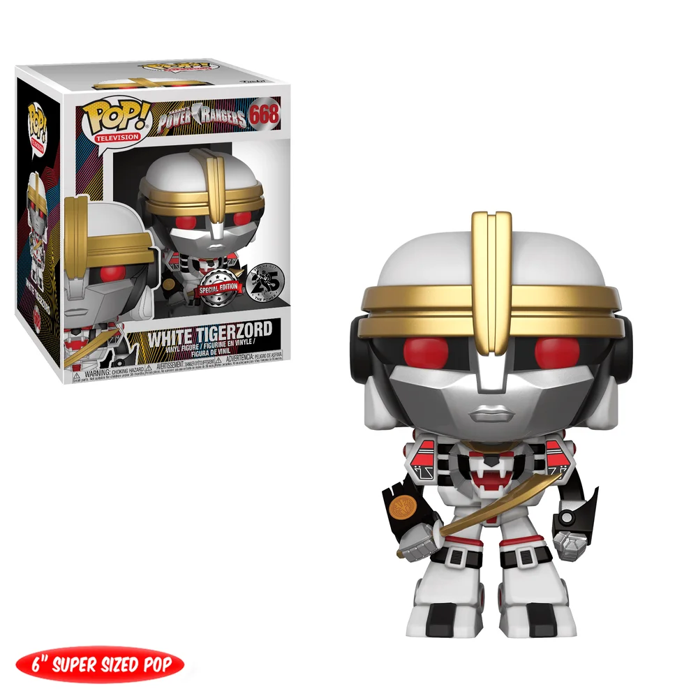 Funko POP! Power Rangers 6" Tigerzord 668 (Exclusive) *Na zamówienie