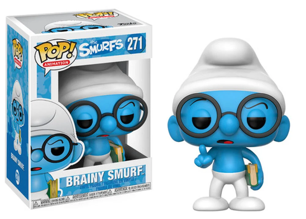 Funko POP! The Smurfs Smurfs - Brainy Smurf 271 *Na zamówienie