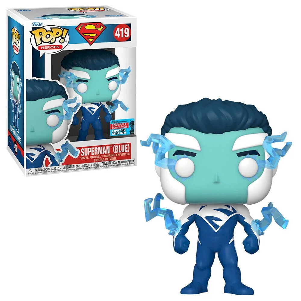 Figurka Funko POP DC: Superman (Blue) 419 Exclusive