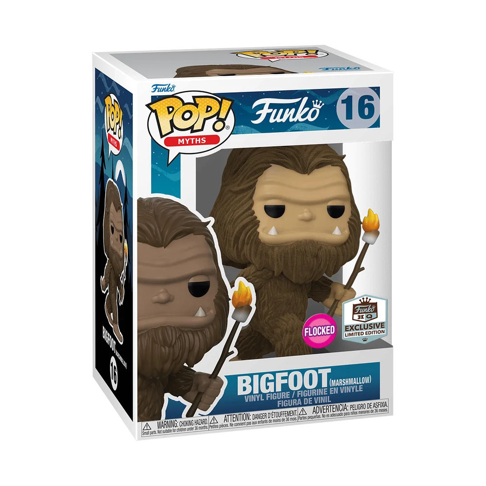 Funko POP! Public Domain Bigfoot (Marshallow) 16 (Flocked) *Na zamówienie