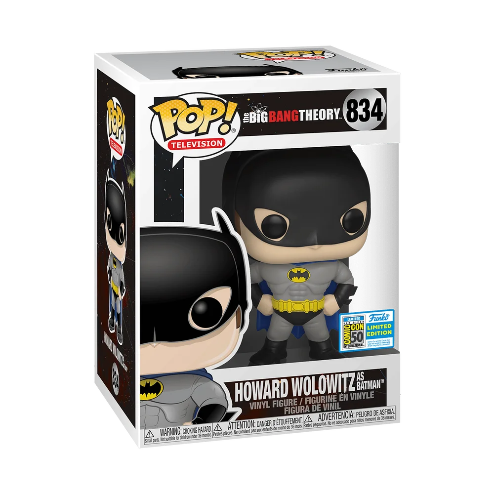 Funko POP! Big Bang Theory TV: Big Bang Theory - Howard as Batman (Justice League Halloween) 834 (Exclusive) *Na zamówie