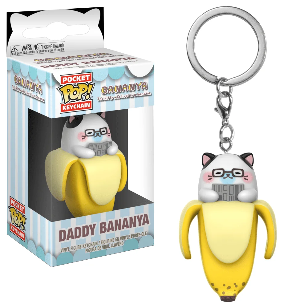 Funko POP! Bananya Keychain: Daddy Bananya *Na zamówienie