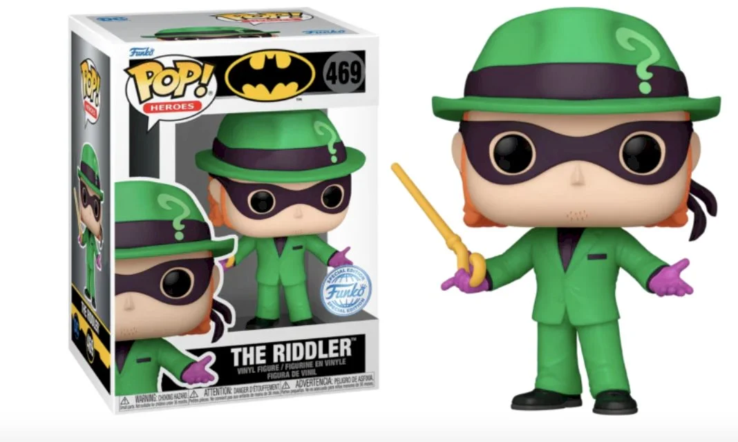 Figurka Funko pop Batman: The Riddler 469 Exclusive