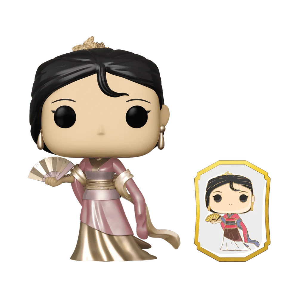 Funko POP! Disney Mulan (Gold) with Pin 323 (Metallic) *Na zamówienie