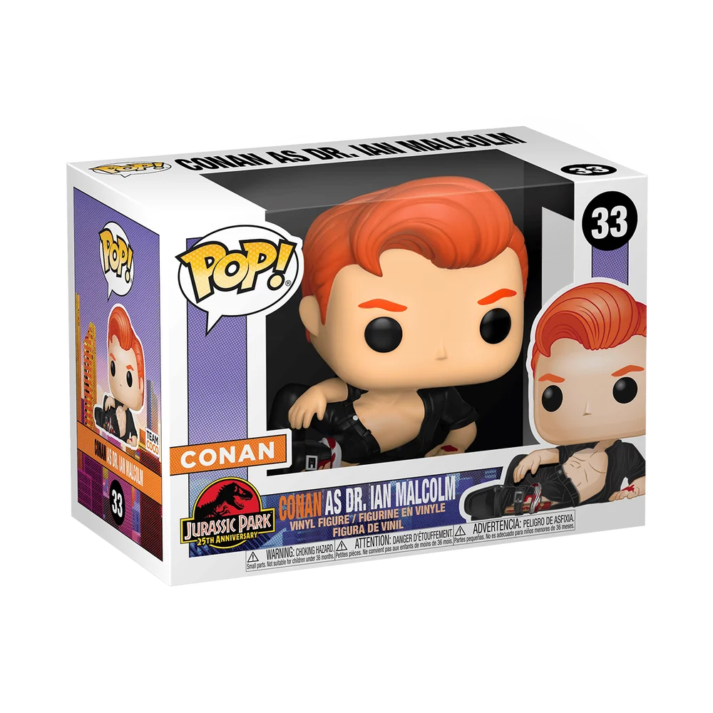 Funko POP! Conan O'Brien Conan: Conan- Conan as Dr. Ian Malcolm 33 (Exclusive) *Na zamówienie