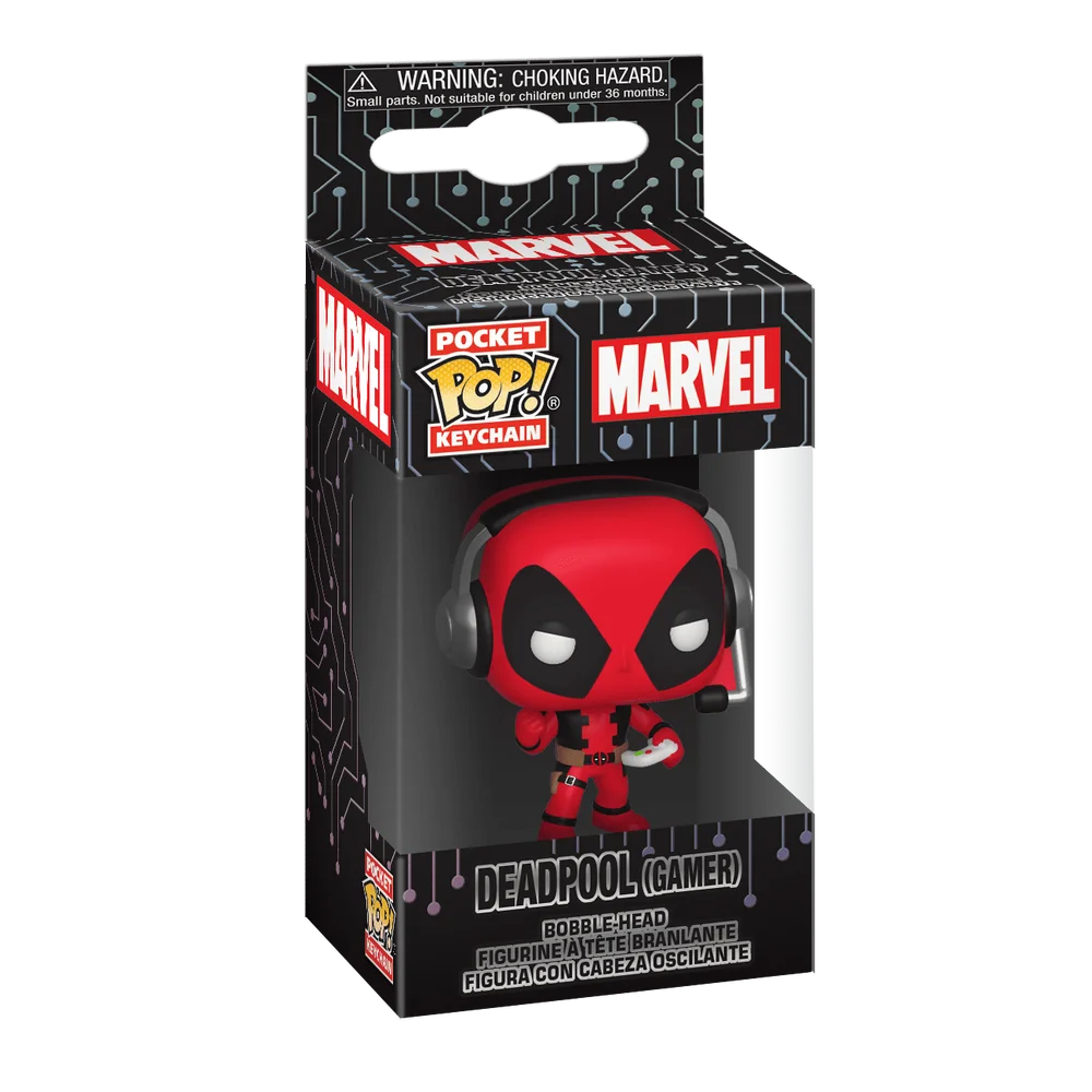 Funko POP! Marvel Black Friday 2019 - Keychain Gamer Deadpoolk 1 (Exclusive) *Na zamówienie